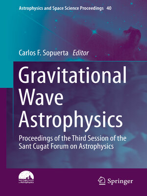 cover image of Gravitational Wave Astrophysics